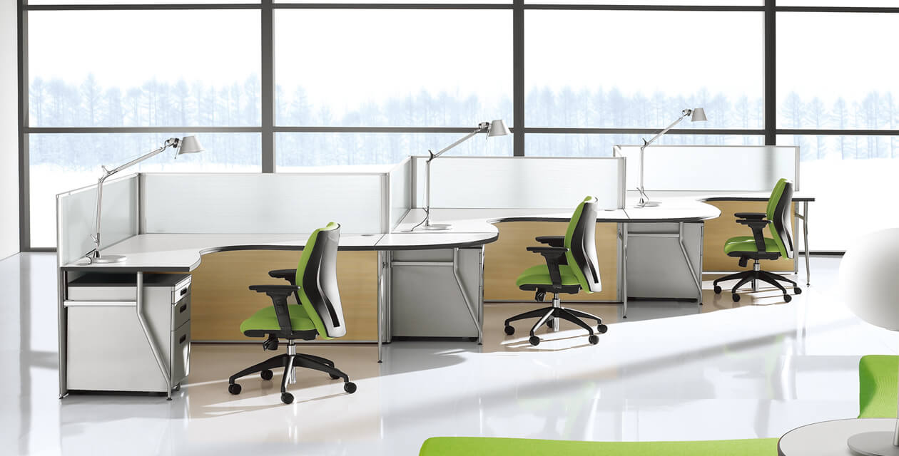 Aurora provides a wide range of partition workstations and OA desk partition accessories.